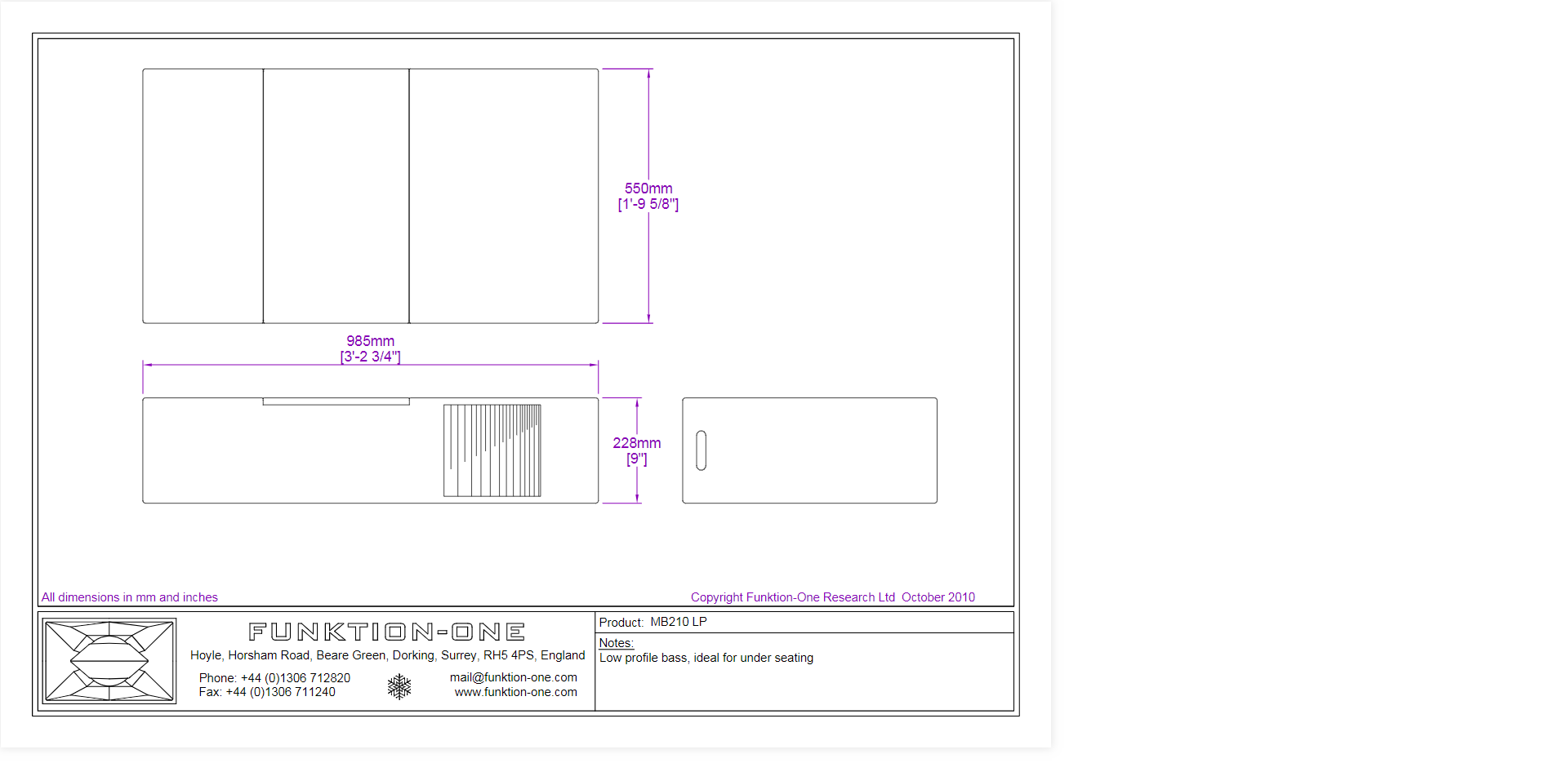 MB210 Low Profile(图1)